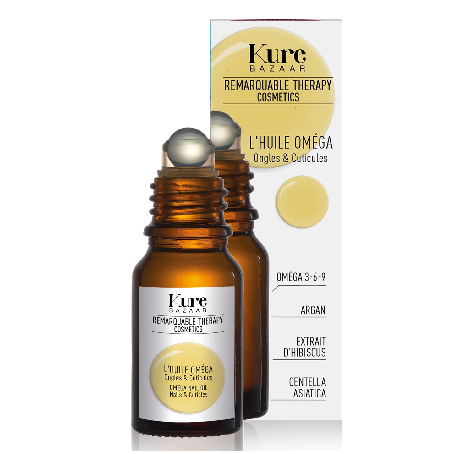 Omega Nail Oil for Nails and Cuticles Package Shot