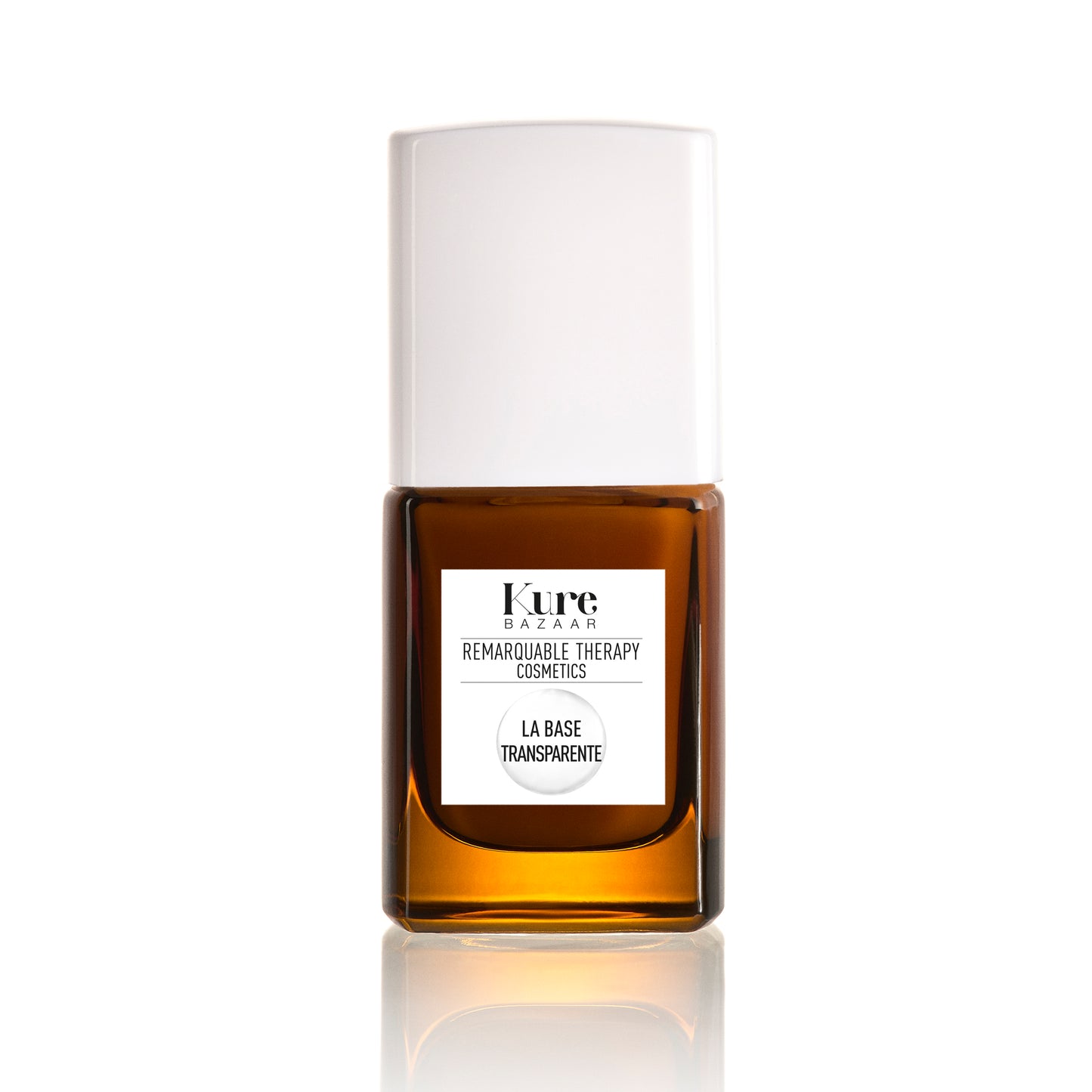 Strengthening Transparent Glossy Base Coat Non-Toxic Nail Polish by Kure Bazaar