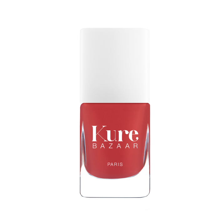 Bacio Red Non-Toxic Nail Polish by Kure Bazaar