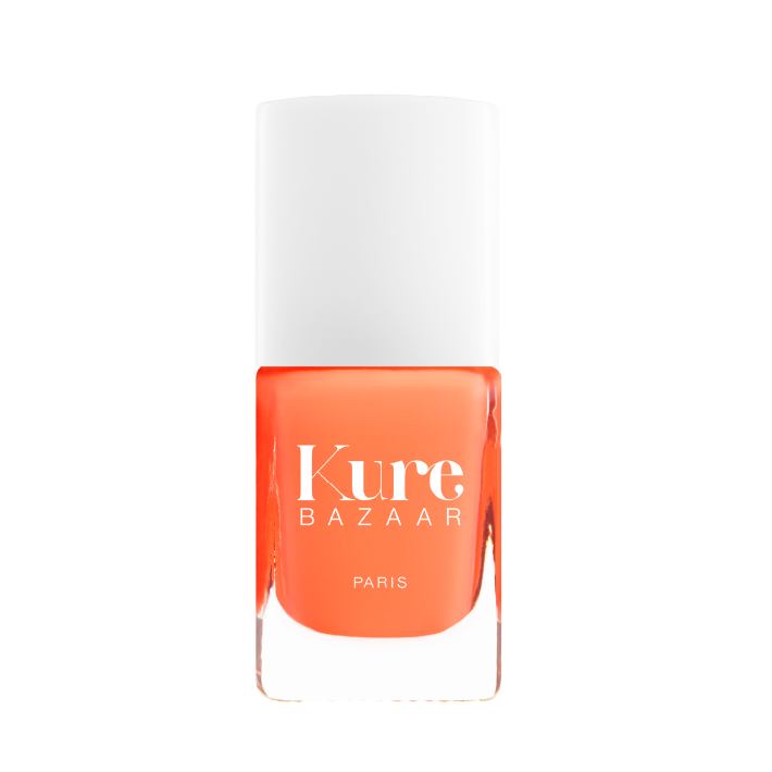 Bikini & Co Pastel Orange Coral Non-Toxic Nail Polish by Kure Bazaar