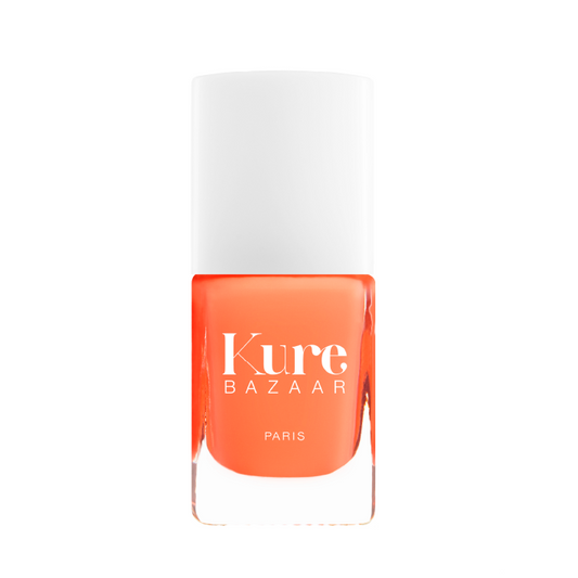 Bikini & Co Pastel Orange Coral Non-Toxic Nail Polish by Kure Bazaar