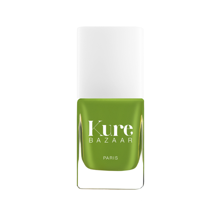 Cactus Olive Green Colorful Non-Toxic Nail Polish by Kure Bazaar