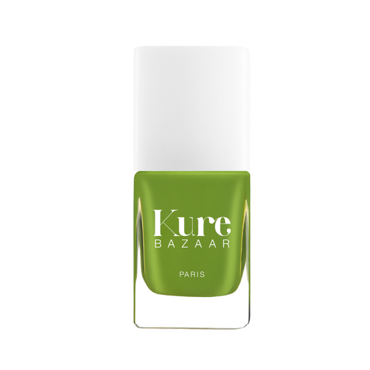 Cactus Olive Green Colorful Non-Toxic Nail Polish by Kure Bazaar
