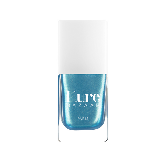 Coeur Metallic Blue Non-Toxic Nail Polish by Kure Bazaar