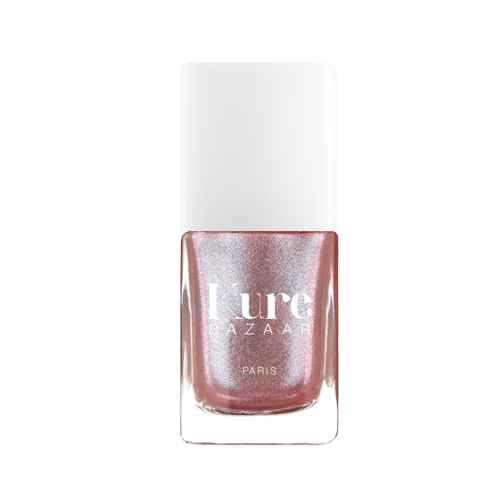 Flamingo Metallic Purple Non-Toxic Nail Polish by Kure Bazaar