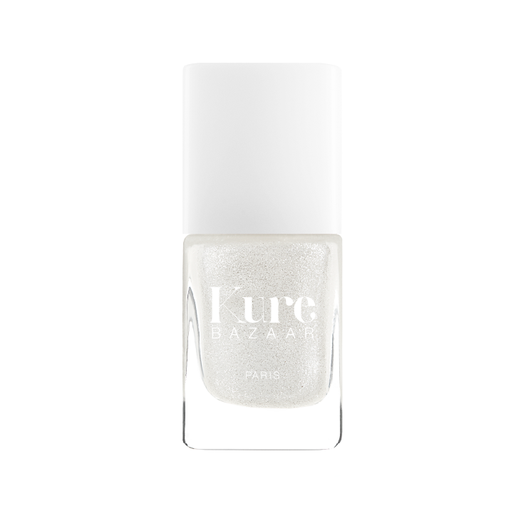 Gloss Glitter Gold Metallic Transparent Non-Toxic Nail Polish by Kure Bazaar