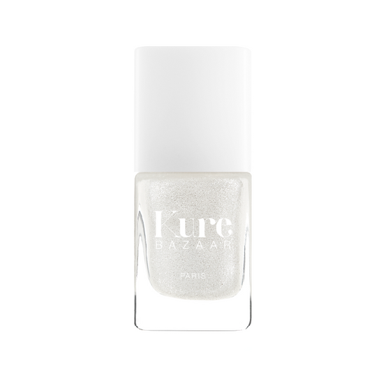 Gloss Glitter Gold Metallic Transparent Non-Toxic Nail Polish by Kure Bazaar