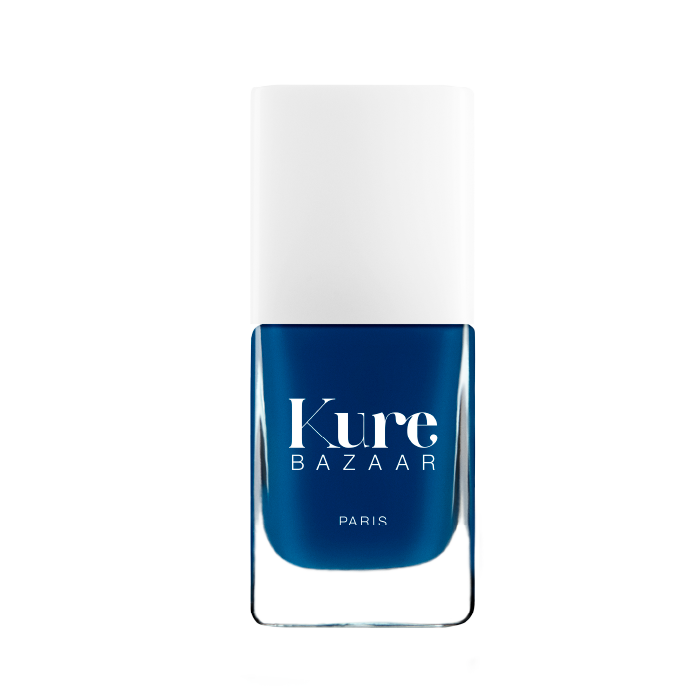 Petrol Blue Grey Full Coverage Non-Toxic Nail Polish by Kure Bazaar