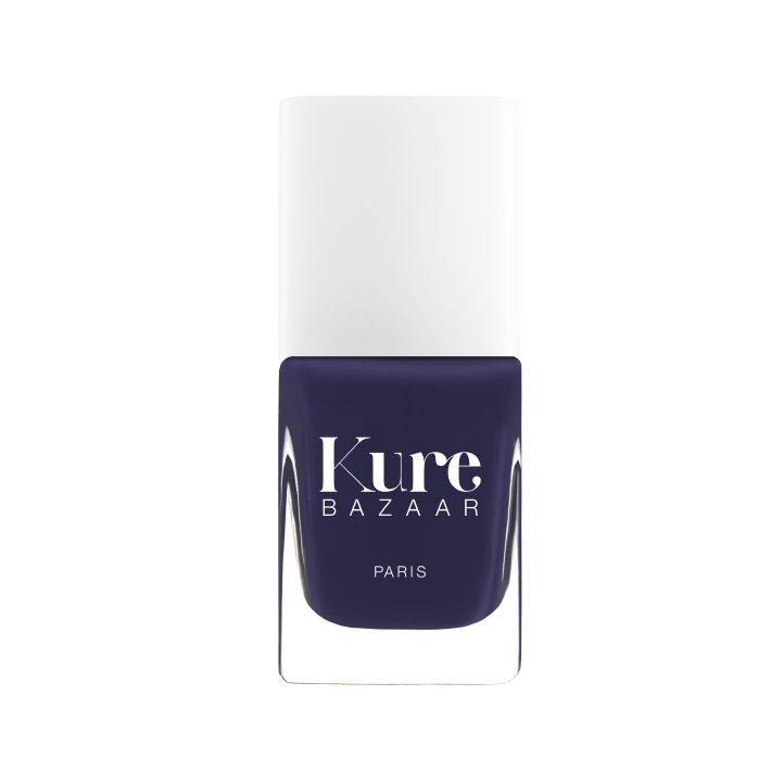 Jazz Black-Purple Full Coverage Non-Toxic Nail Polish by Kure Bazaar