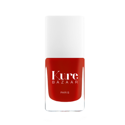 Masai Sunset Orange Red Non-Toxic Nail Polish by Kure Bazaar 