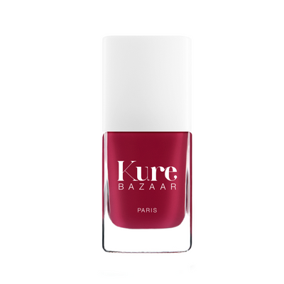 Prune Cranberry Red Non-Toxic Nail Polish by Kure Bazaar 